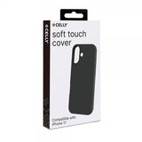Celly iPhone 17 Deksel CROMO Svart