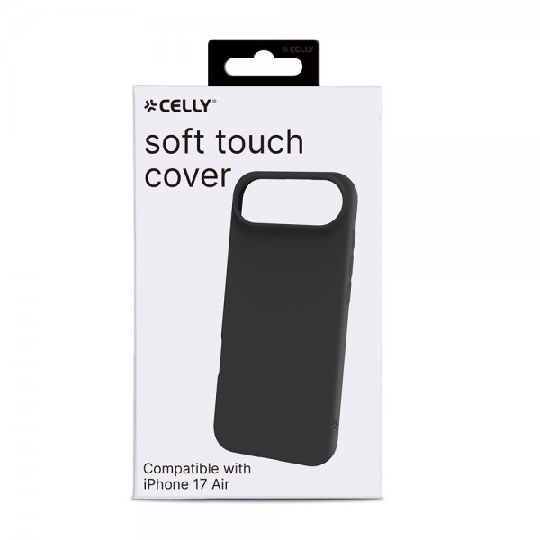 Celly iPhone Air Deksel CROMO Svart