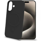 Celly iPhone 16 Deksel CROMOMAG Svart