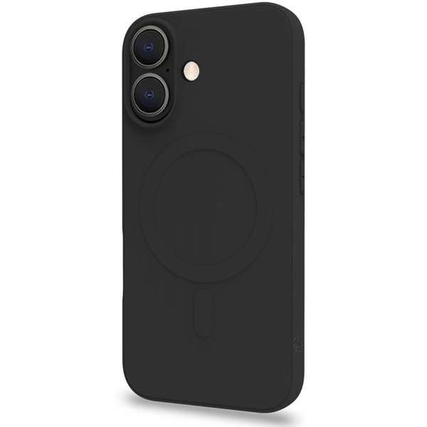 Celly iPhone 16 Deksel CROMOMAG Svart