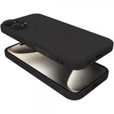 Celly iPhone 16 Deksel CROMOMAG Svart
