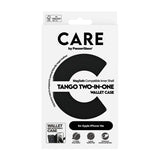 CARE by PanzerGlass iPhone 16e/17e Etui Tango Two-in-One Wallet MagSafe Svart