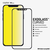Copter Skjermbeskytter till Huawei P30 ExoGlass Curved FUll Glue Svart
