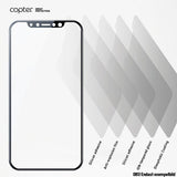 Copter iPhone Xs Max/11 Pro Max Skjermbeskytter Exoglass Curved Svart