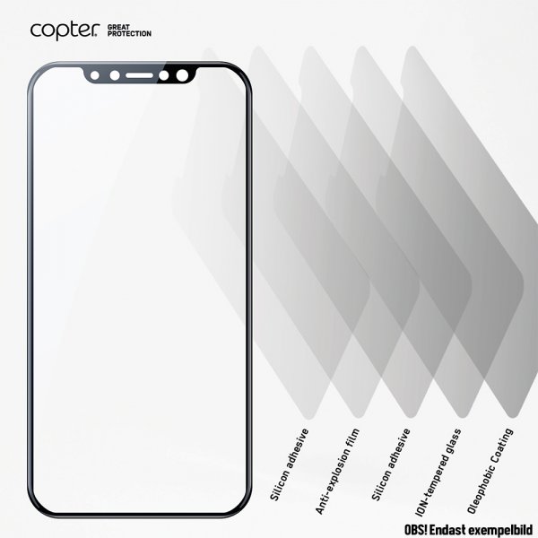 Copter Samsung Galaxy A20e Skjermbeskytter Exoglass Curved