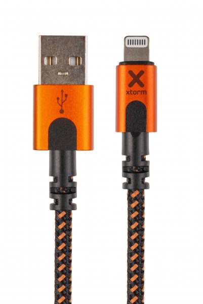 Xtorm Xtreme USB-A to Lightning Cable 1.5m Svart Oransje