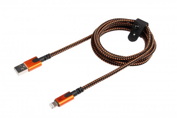 Xtorm Xtreme USB-A to Lightning Cable 1.5m Svart Oransje
