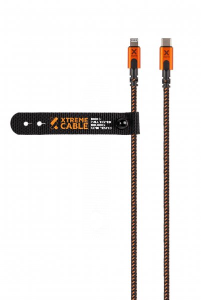 Xtorm Xtreme USB-C to Lightning Cable 1.5m Svart Oransje