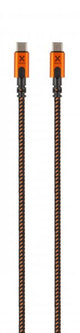 Xtorm Xtreme USB-C to USB-C PD Cable 1.5m Svart Oransje