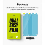 Ringke Google Pixel 7a Skjermbeskytter Dual Easy Film 2-pakning