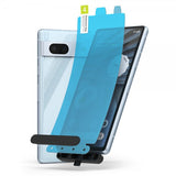 Ringke Google Pixel 7a Skjermbeskytter Dual Easy Film 2-pakning