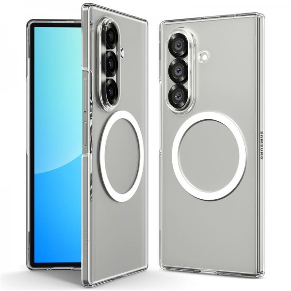 Spigen Samsung Galaxy Z Fold 7 Deksel Air Skin MagFit Clear White