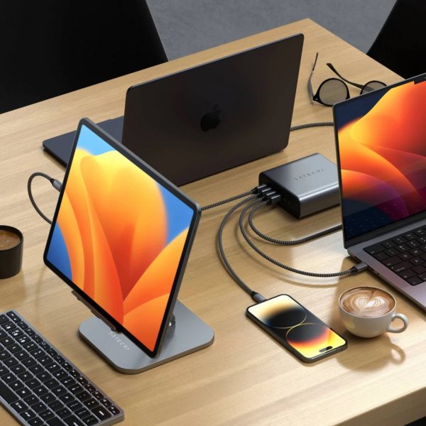 Satechi Lader 200W USB-C 6-port GaN Charger