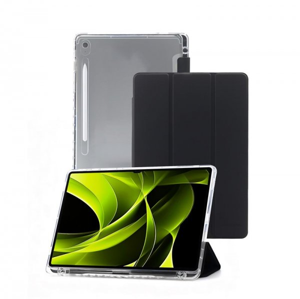 Mobile Origin Samsung Galaxy Tab S10 FE Plus Etui Easy Tablet Case Transparent Svart