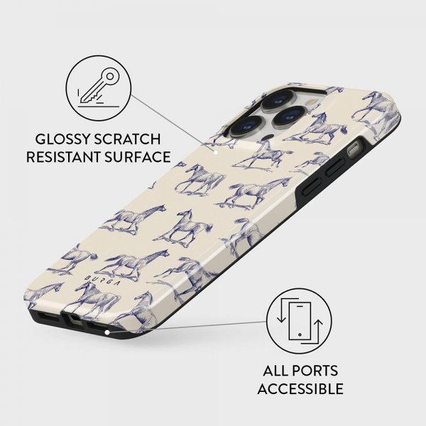 Burga iPhone 13 Pro Deksel Tough MagSafe Derby Race