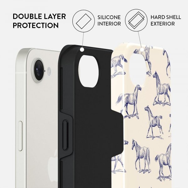 Burga iPhone 16e/iPhone 17e Deksel Tough MagSafe Derby Race