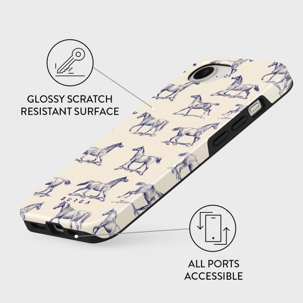 Burga iPhone 16e/iPhone 17e Deksel Tough MagSafe Derby Race