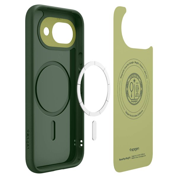 Spigen Google Pixel 10a Deksel Nano Pop MagFit Avo Green