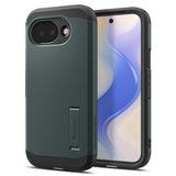 Spigen Google Pixel 10a Deksel Tough Armor MagFit Abyss Green