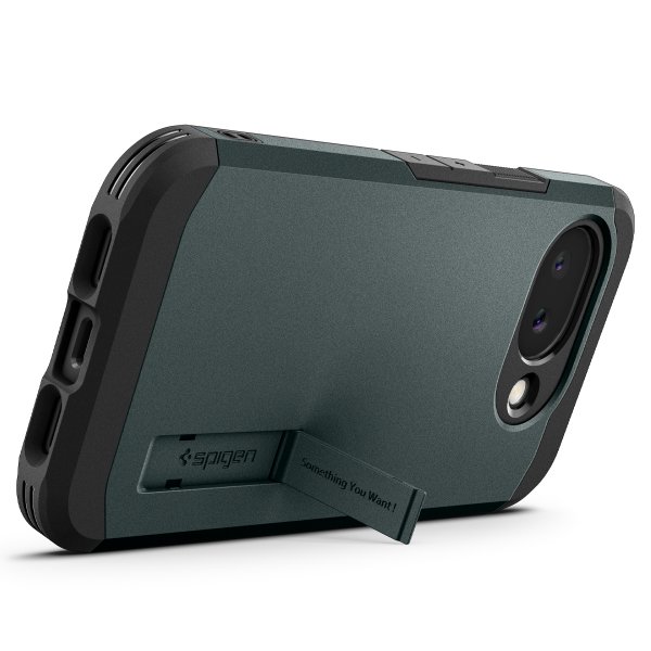 Spigen Google Pixel 10a Deksel Tough Armor MagFit Abyss Green