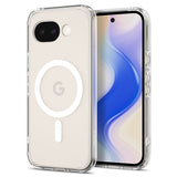 Spigen Google Pixel 10a Deksel Ultra Hybrid MagFit Clear White