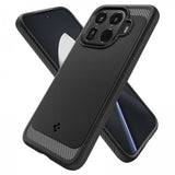 Spigen Xiaomi 15T Pro Deksel Rugged Armor Matte Black