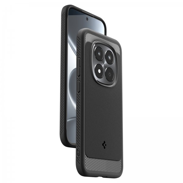 Spigen Xiaomi Redmi Note 15 Pro 5G Deksel Rugged Armor Matte Black