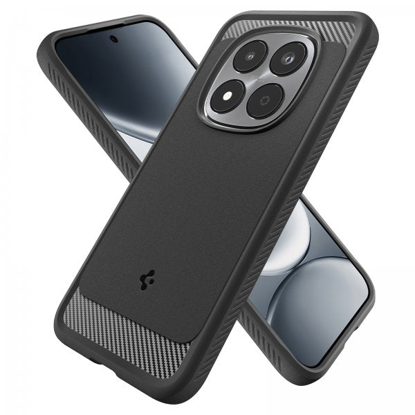 Spigen Xiaomi Redmi Note 15 Pro 5G Deksel Rugged Armor Matte Black