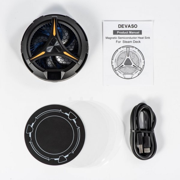 Devaso D52 Steam Deck Magnetisk Vifte