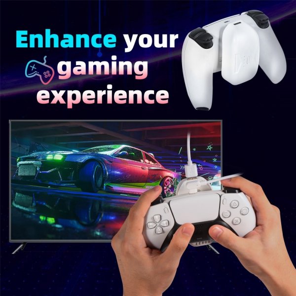 Devaso Powerbank PlayStation 5 Kontrollere 6000 mAh