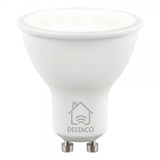 Deltaco Smart Home Dimmbar LED-pære GU10 WiFi 5W