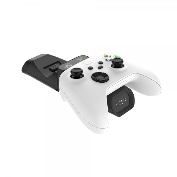 Fixed Dual Charging Dock for Xbox Series S, X and One Controllers Svart