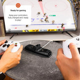 Fixed Dual Charging Dock for Xbox Series S, X and One Controllers Svart