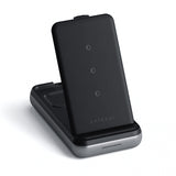 Satechi Duo Wireless Charger Power Stand Space Grey
