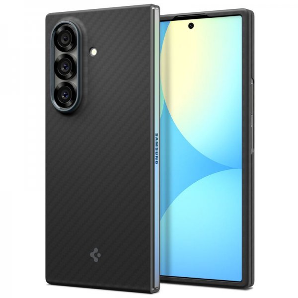 Spigen Samsung Galaxy Z Fold 7 Deksel Air Skin Aramid Svart