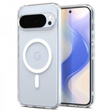Spigen Google Pixel 10/Pixel 10 Pro Deksel Ultra Hybrid MagFit Clear White
