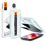 Spigen iPhone Air Skjermbeskytter GLAS.tR EZ Fit Privacy 2-pakning