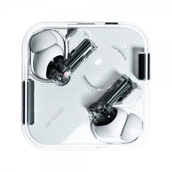 Nothing Ear (1) Trådløse Hodetelefoner Transparent Hvit