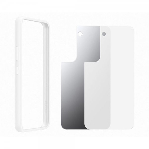 Samsung Original Galaxy S22 Deksel Frame Cover Hvit