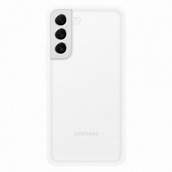 Samsung Original Galaxy S22 Plus Deksel Frame Cover Hvit