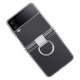Samsung Original Galaxy Z Flip 4 Deksel Clear Cover with Ring Transparent