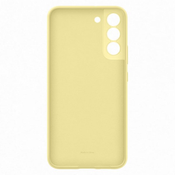 Samsung Original Galaxy S22 Plus Deksel Silicone Cover Gul