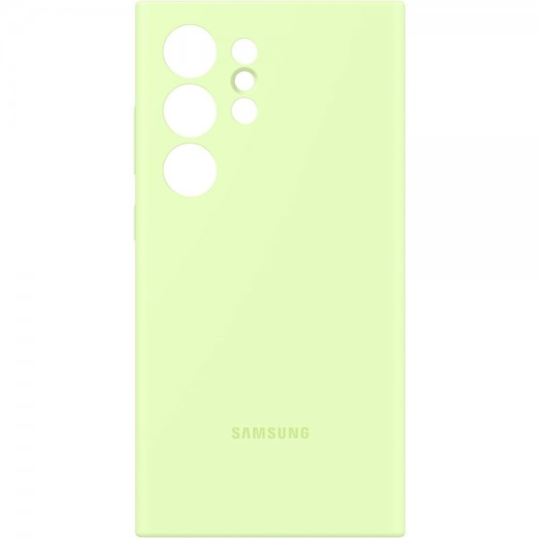Samsung Original Galaxy S24 Ultra Deksel Silicone Case Light Green