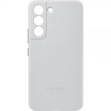 Samsung Original Galaxy S22 Deksel Leather Cover Light Gray