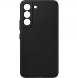 Samsung Original Galaxy S22 Plus Deksel Leather Cover Svart