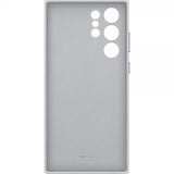 Samsung Original Galaxy S22 Ultra Deksel Leather Cover Light Gray