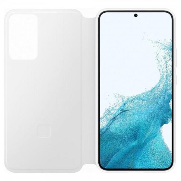 Samsung Original Galaxy S22 Plus Etui Smart Clear View Cover Hvit