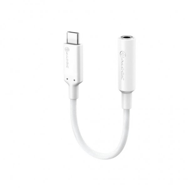 ALOGIC Elements Pro 10cm USB-C til 3.5mm Lydadapter Hvit