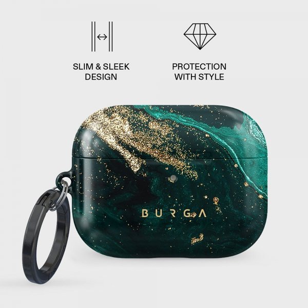 Burga AirPods Pro 3 Deksel Design Emerald Pool
