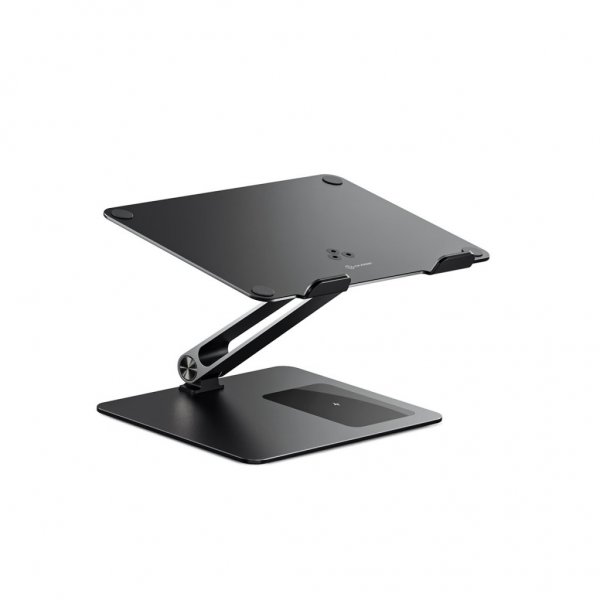 ALOGIC Elite Power Laptop Stand with Wireless Charger Svart